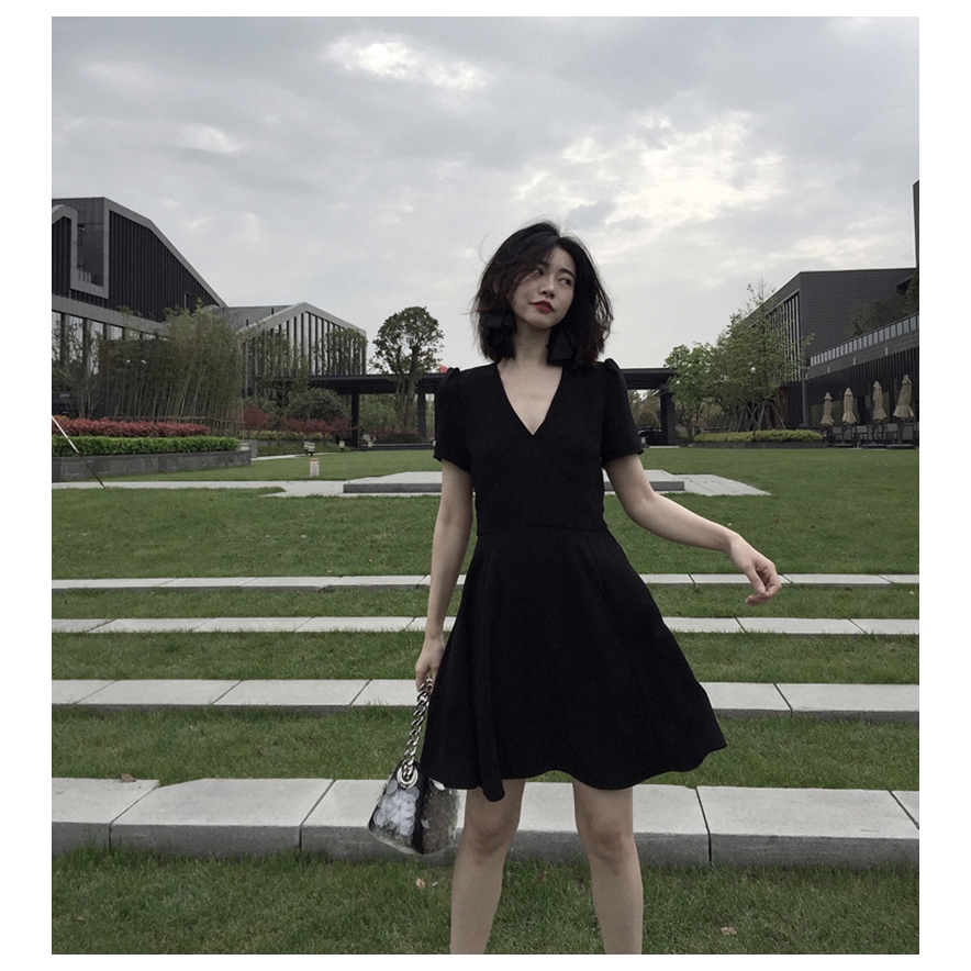 Đầm dài lưng cao phong cách vintage xinh xắn cho nữ | BigBuy360 - bigbuy360.vn