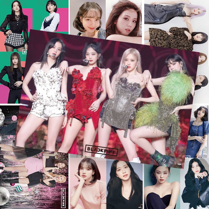 Sticker dán tường hình nhóm nhạc BLACKPINK