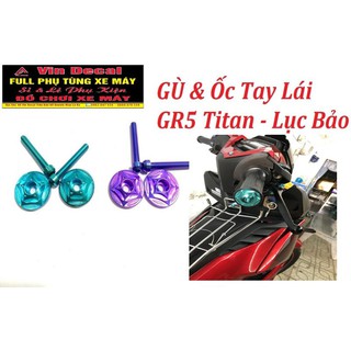 Cặp Gù Gr5 tay lái + ốc gù gr5 thông dụng các loại xe - Vindecal BD
