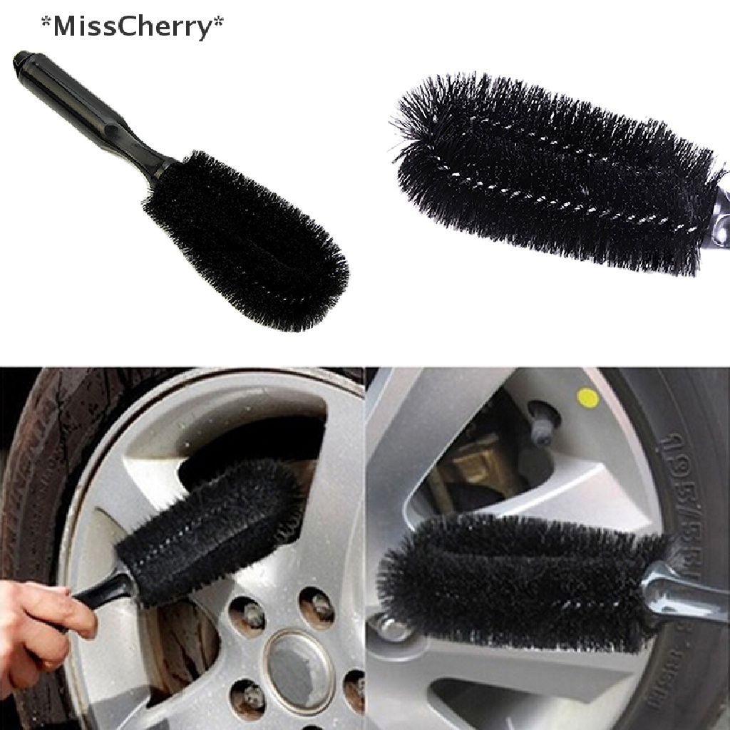 [MissCherry] Bàn Chải Chà Rửa Viền Bánh Xe Hơi Xe Máy Xe Đạp Cầm Tay [Hot]
