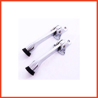 Combo 02 chặn cửa móng ngựa inox chống va đập lắp đặt dễ dàng