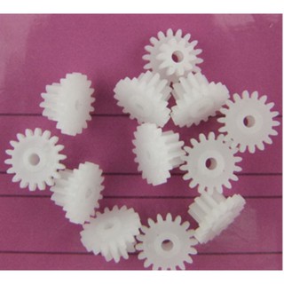 Xuongpinoto Bánh răng 2 tầng 18102a 18 răng và 10 răng lỗ trục 2mm,hàng mới 100%