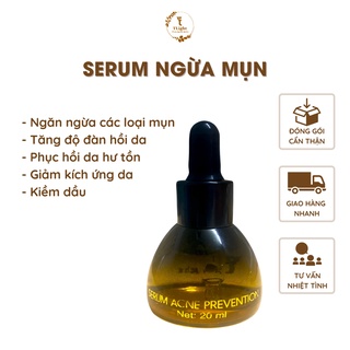 [Quà tặng là bông tẩy trang]Serum TLight Acne Revention mờ thâm ngừa mụn thu nhỏ lỗ chân lông cho da hư tổn chai 20ml