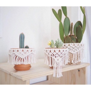 Macrame chậu cây