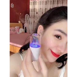 Máy xông mặt xịt khoáng nano mini cầm tay