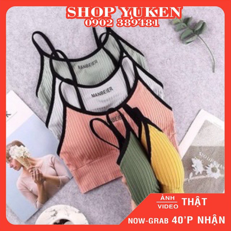 ♥️ Shop Uy Tín ♥️Áo bra thể thao 808 chữ bralette mút dày A808C