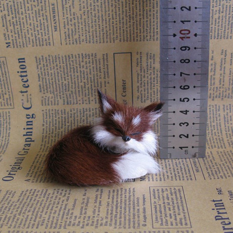 Thú Nhồi Bông Hình Con Cáo Đang Ngủ Hoạt Hình