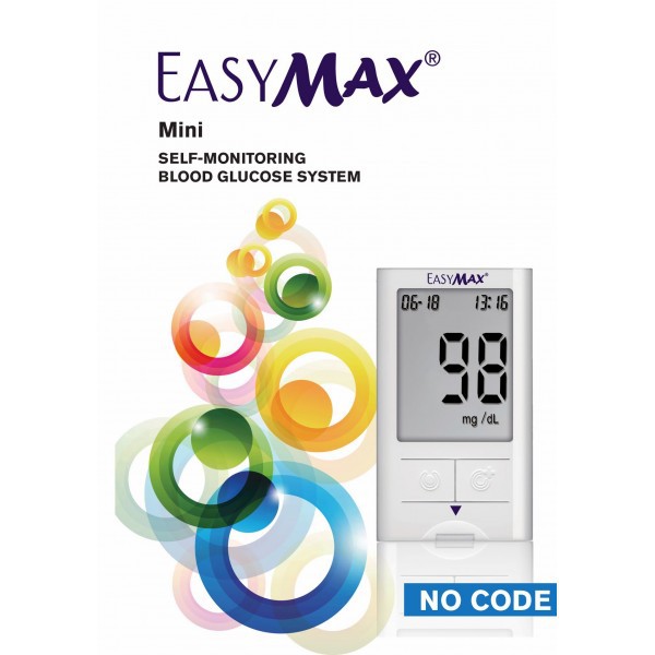 Máy đo đường huyết EasyMax Mini của Mỹ (Kèm 25 que thử)