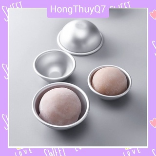 Khuôn Tròn Làm Bánh Cam, Bánh Rán, Mochi, Cơm Nắm Cho Bé có 3 Kích Thước chọn (1c) - HongThuyQ7