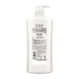 Dầu gội Clear bạc hà 880g/1,4kg mát lạnh bạc hà hết gàu hết ngứa