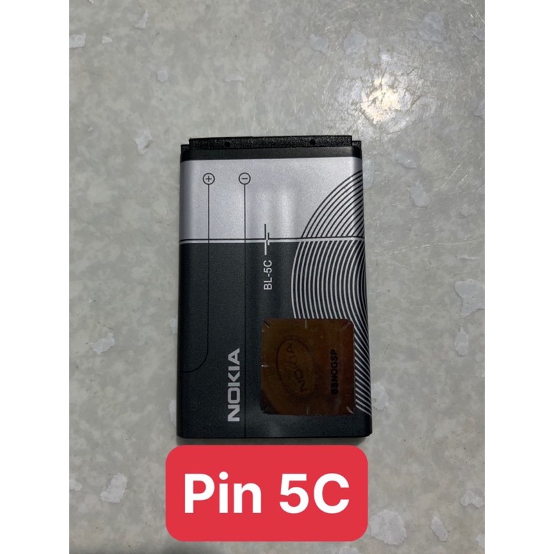 pin nokia bl-5c - loại zin 3 gân dung lượng cao bền bỉ bảo hành 6 tháng