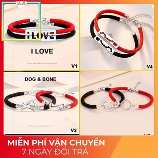 Vòng Tay Cặp - Vòng Tay Đôi - Lắc Tay Cặp Đôi [FREE SHIP]