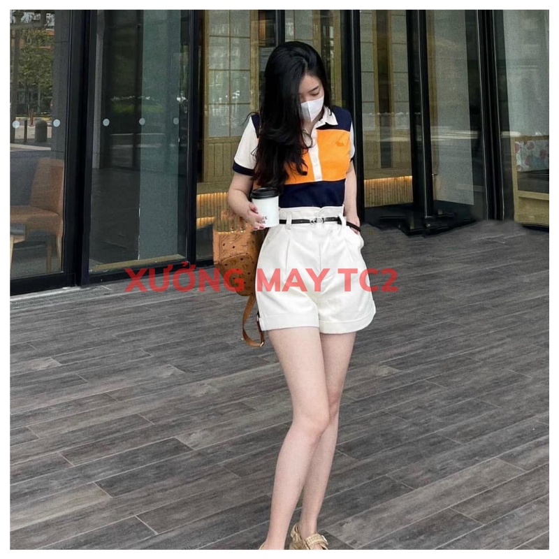 Áo Polo Basic Unisex Chất Cotton Phối Cam Thoáng Mát, Áo Thun POLO nhiều màu Thêu Chữ Dáng Rộng Rễ Phối Đồ XƯƠNGMAYTC2