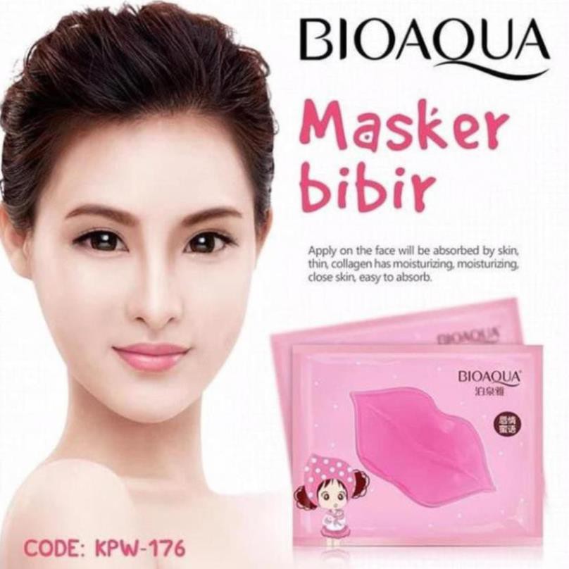 Mặt Nạ Ngủ môi collagen BIOAQUA ⚜️FREESHIP⚜️ Mặt Nạ Bioaqua Trị Thâm Môi Khô Môi Giúp Môi Căng Mọng | BigBuy360 - bigbuy360.vn