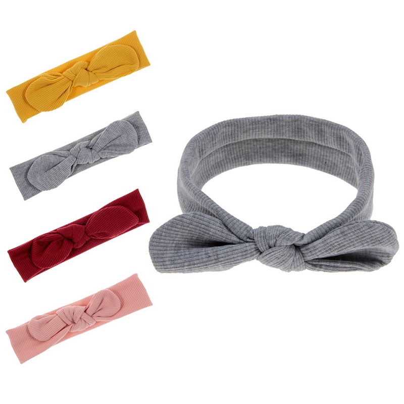 Băng Đô Nơ Tai Thỏ Hoạt Hình Dễ Thương Cho Bé Gái