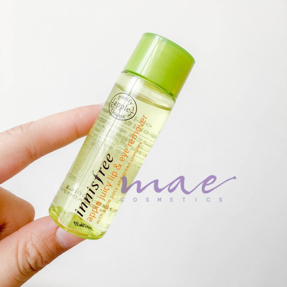 TẨY TRANG MẮT MÔI INNISFREE APPLE JUICY LIP & EYE REMOVER MINI SIZE 25ML