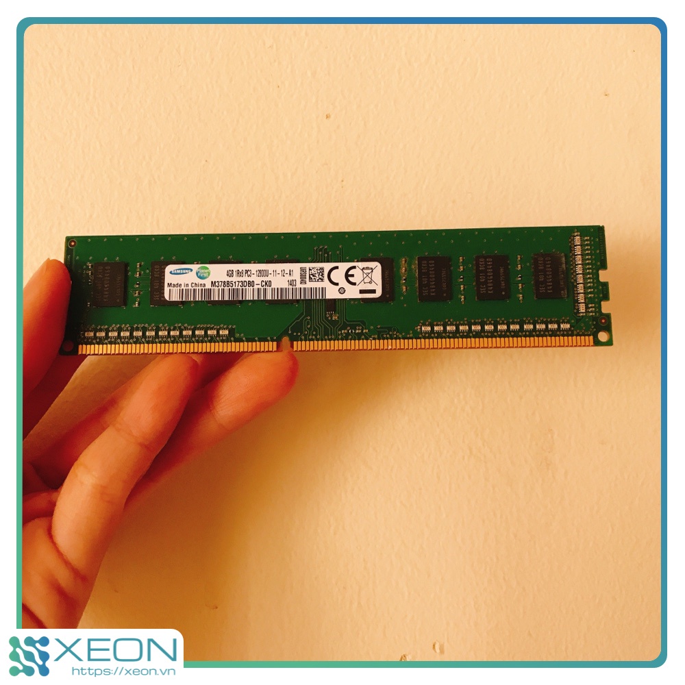 RAM PC 4GB 1Rx8 4GB PC3 12800U 1600MHz 1.5V DDR3 DIMM cho máy tính bàn