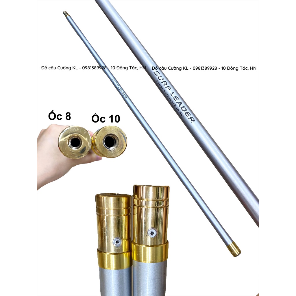 Cán vợt Carbon Surf Leader Ốc Đồng 2m3