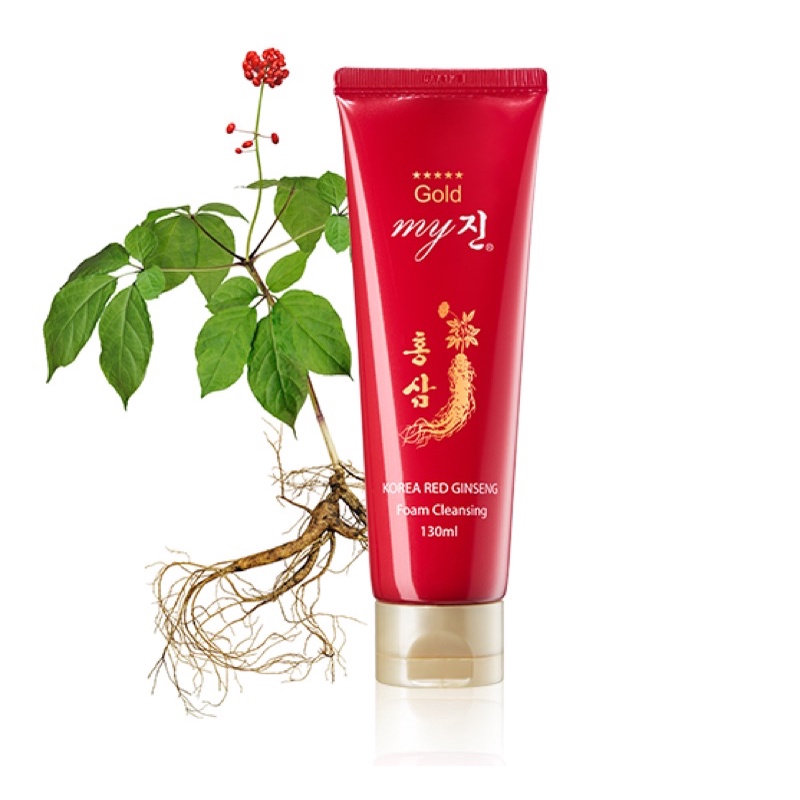 Sữa rửa mặt sâm đỏ My Gold Korea Red Ginseng Foam Cleanser 130ml