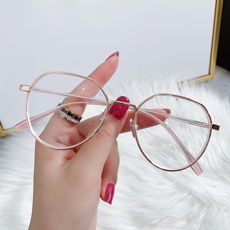 Kính cận thị thời trang 0 ° -6.00 độ dành cho nam và nữ với tròng kính có thể tháo rời kính chống ánh sáng xanh