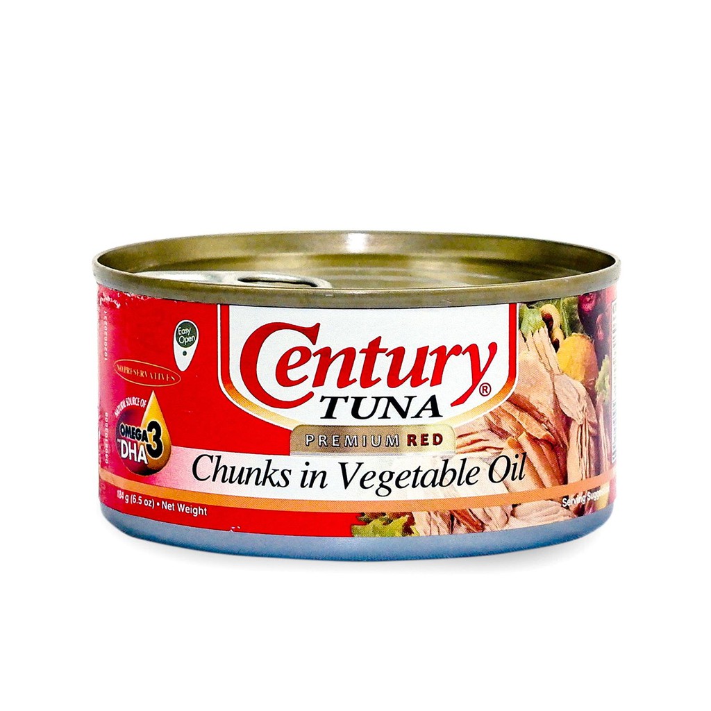 Cá ngừ nguyên khúc TUNA CHUNKS IN OIL 184g