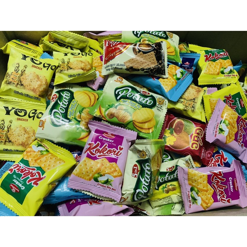 Túi 350g Bánh quy mix các vị thơm ngon