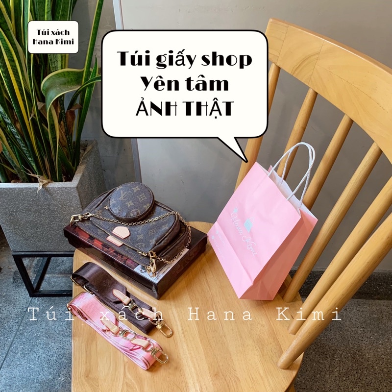 Set 3 chi tiết túi đeo chéo L\V hàng Full Box- Bill