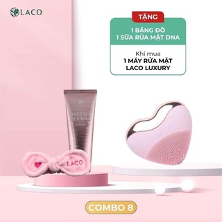 Máy rửa mặt LACO Luxury trái tim/rửa sạch sâu/massage/nâng cơ/trẻ hóa da