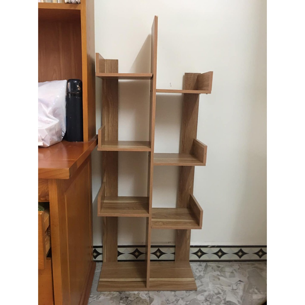 [Deal Hot] Kệ Để Sách Gỗ MDF Hình Xương Rồng