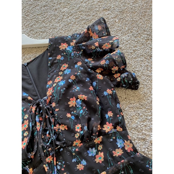 [Mã SKAMA06 giảm 8% tối đa 50K đơn 250K] Đầm EMILY - Tay cánh tiên thắt ngực | BigBuy360 - bigbuy360.vn