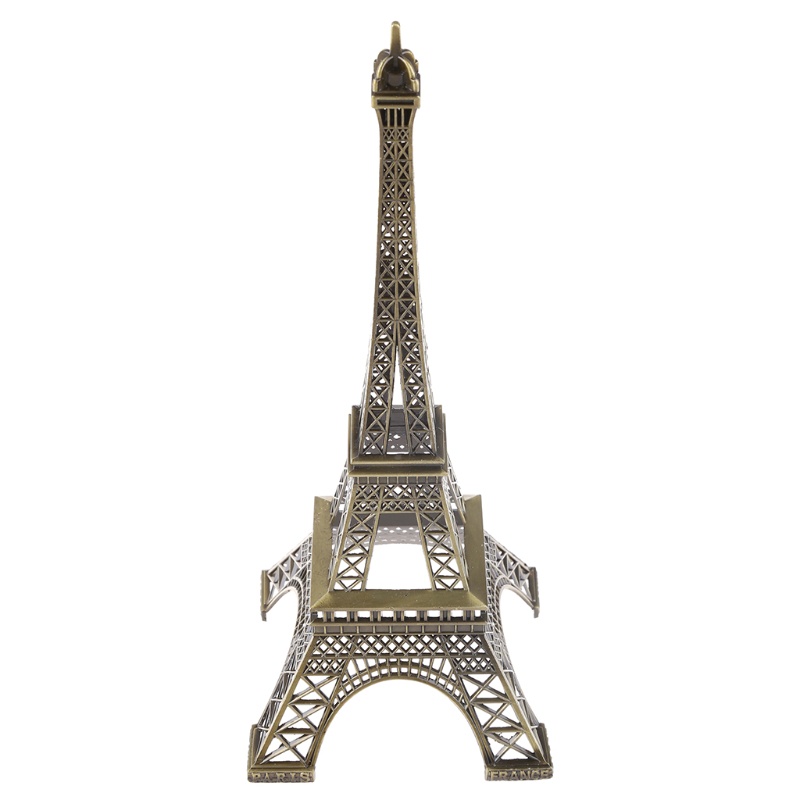Mô Hình Tháp Eiffel Bằng Hợp Kim Đồng 25c