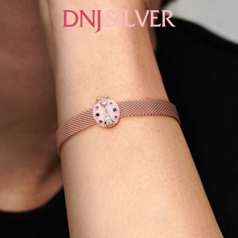 Charm bạc 925 cao cấp, hàng chuẩn bạc - Charm Clip Ladybird thích hợp để mix vòng tay charm - DN192