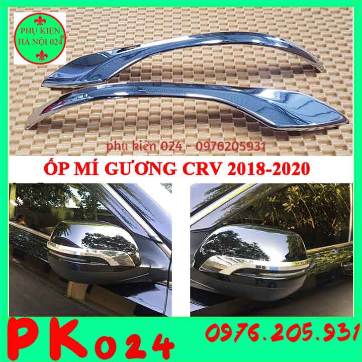 [Honda CRV 2018-2020] Ốp Mí Gương Mạ Crom Cho Xe Ô Tô Honda CRV 2018 2019 2020