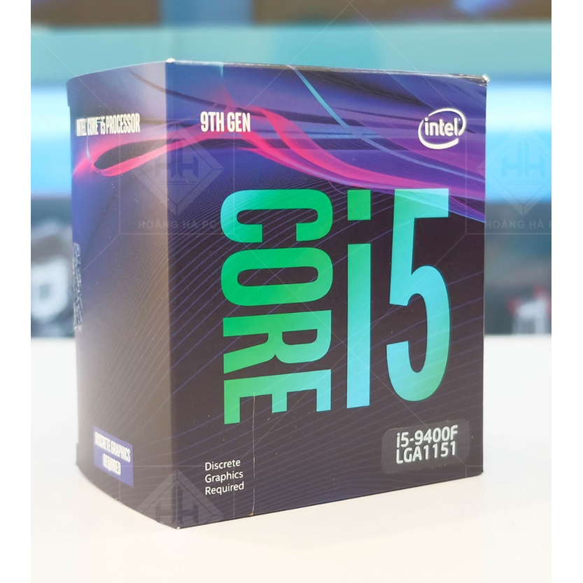 CPU Intel Core i5-9400F (2.9GHz turbo up to 4.1GHz, 6 nhân 6 luồng, 9MB Cache, 65W) - Socket Intel LGA 1151-v2