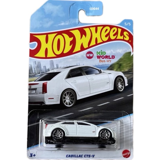 Xe mô hình Hot Wheels Luxury Sedans Series 2022 Cadillac CTS-V HDH16.