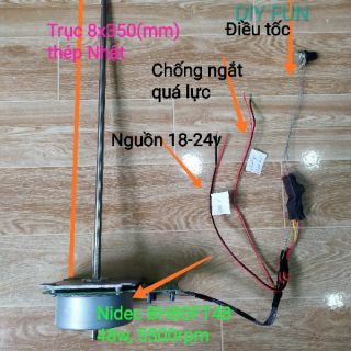 Điều tốc Brushless motor có CHỐNG NGẮT