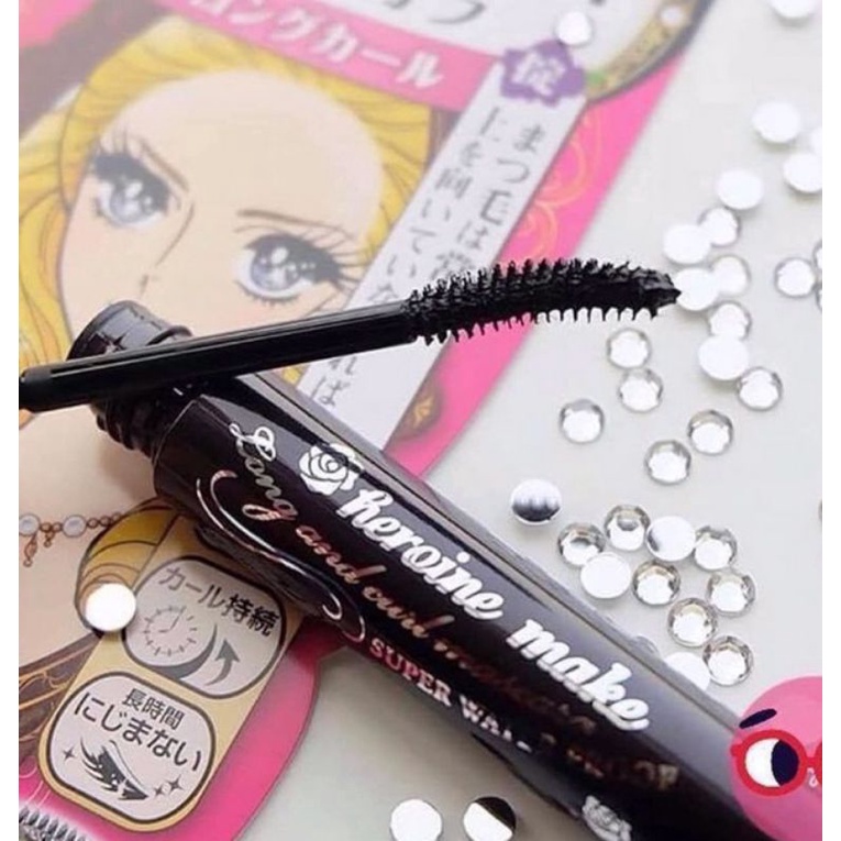 Mascara kiss me hàng auth chống nước, dày mi, dài mi &amp; tạo mi cong không lem