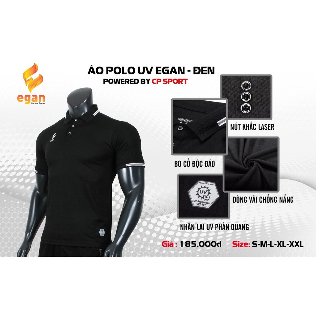 ÁO NGẮN TAY CÓ CỔ NAM, ÁO PHÔNG NAM, ÁO THỂ THAO NAM, ÁO POLO NAM THƯƠNG HIỆU CP EGAN