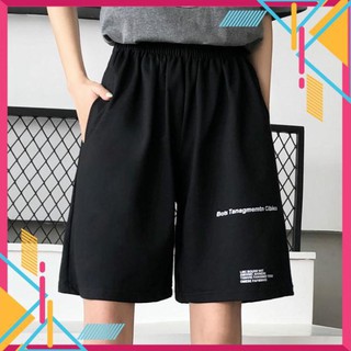 Quần short thun Unisex, quần đùi nam nữ cá tính QS24