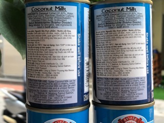 NƯỚC CỐT DỪA COCONUTMILK THÁI LAN 165ml