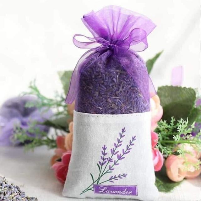 Túi thơm Nụ Hoa khô Oải Hương Lavender (1k)