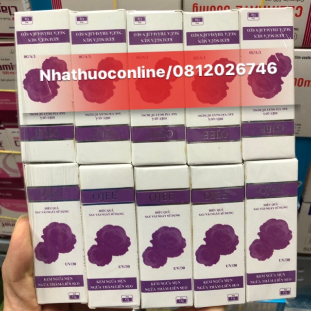 ✅KEM NGỪA MỤN GIẢM THÂM OJEE (12gr)