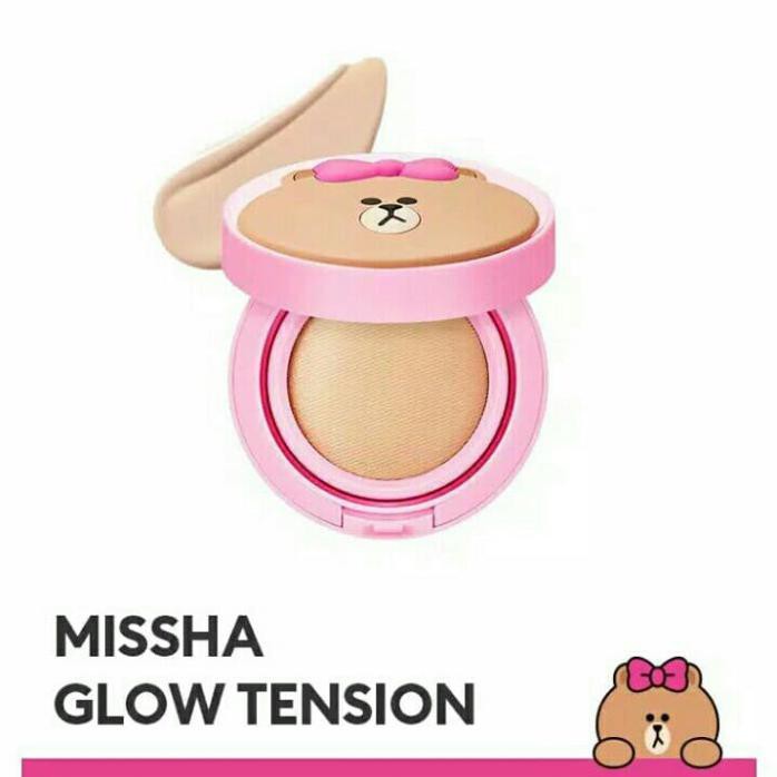 (Hàng Mới Về) Phấn Nước Missha Line Friends Phiên Bản Làm Sáng Da