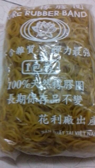 Dây chun cao su thích buộc gì thì buộc 500g /1 túi