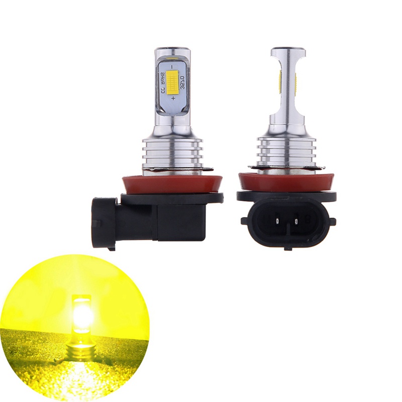 Bóng Đèn Sương Mù H11 H8 H16 80W 4000LM 3000K Ánh Sáng Vàng