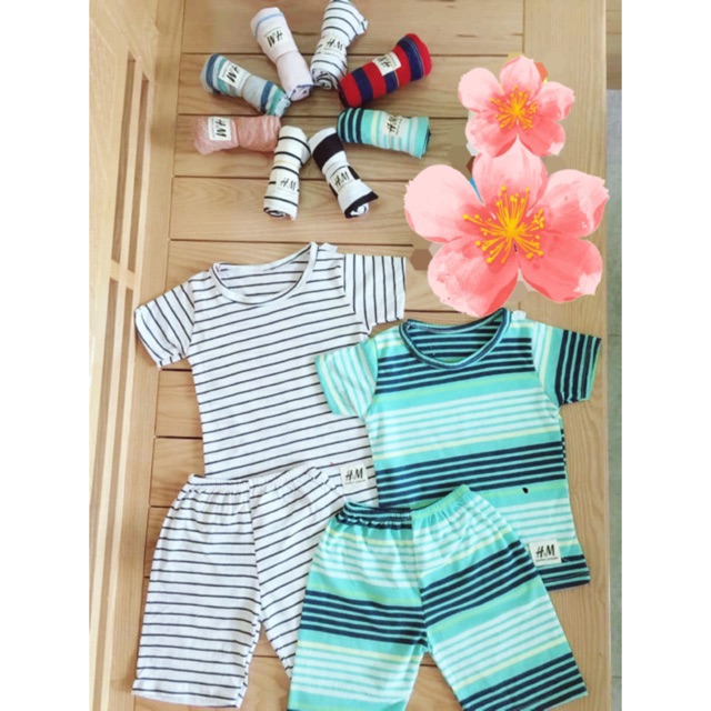 Set 5 bộ cộc tay HM cho bé