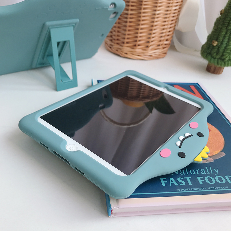 Cover For iPad 9.7 2018 2017 10.2 7th Pro 9.7 Air 1 2 3 Cartoon Barking Dinosaur Style Case Ipad mini 1 2 3 4 5 Silicon Soft Cover | BigBuy360 - bigbuy360.vn
