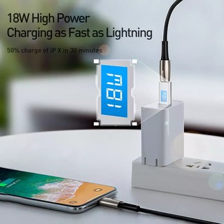 Cáp sạc nhanh size 2M PD C to Lightning Baseus Waterdrop cho iPhone/ iPad