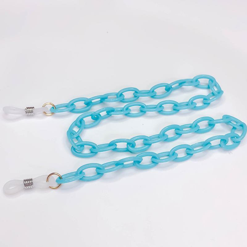 Dây đeo khẩu trang/ mắt kính chống trượt bằng acrylic có thể điều chỉnh thời trang cho nam và nữ