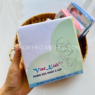 Khăn Sữa Viet Kids 4 Lớp Cao Cấp